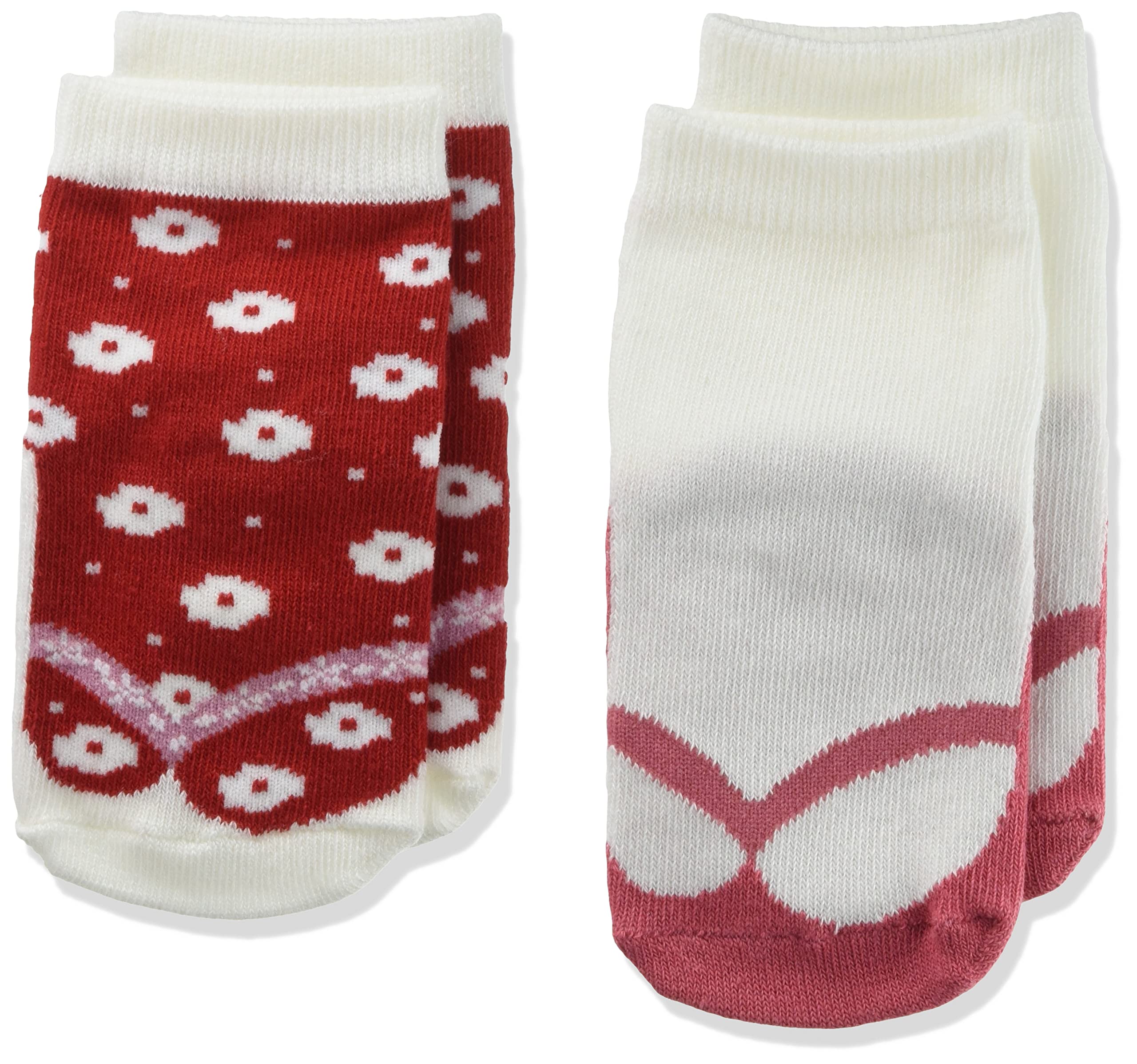 

Анна Никола Японский узор 12 см Сделано в Японии 2 пары носков, - 15 см, Красный, 1145,