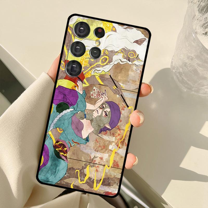 Ukiyoe mononoke Kusuriuri Hülle Für Samsung Galaxy S24 Ultra S21 S22 S23 S25 Ultra S9 S10 Plus S20 FE S25 FE Rückseite