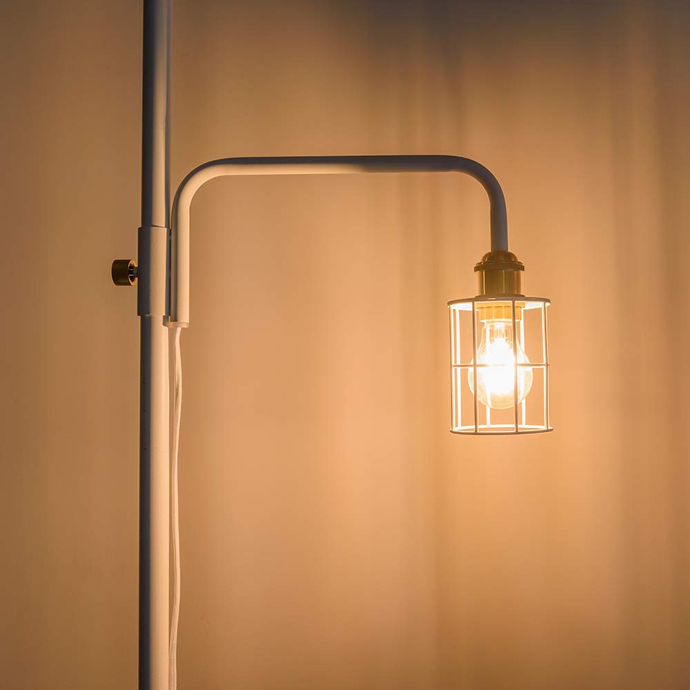 DRAW A LINE Lampshade, White, Size: 9.5cm W X 9.5cm D X 12cm H, DRAW A LINE (D-BWS-WH)