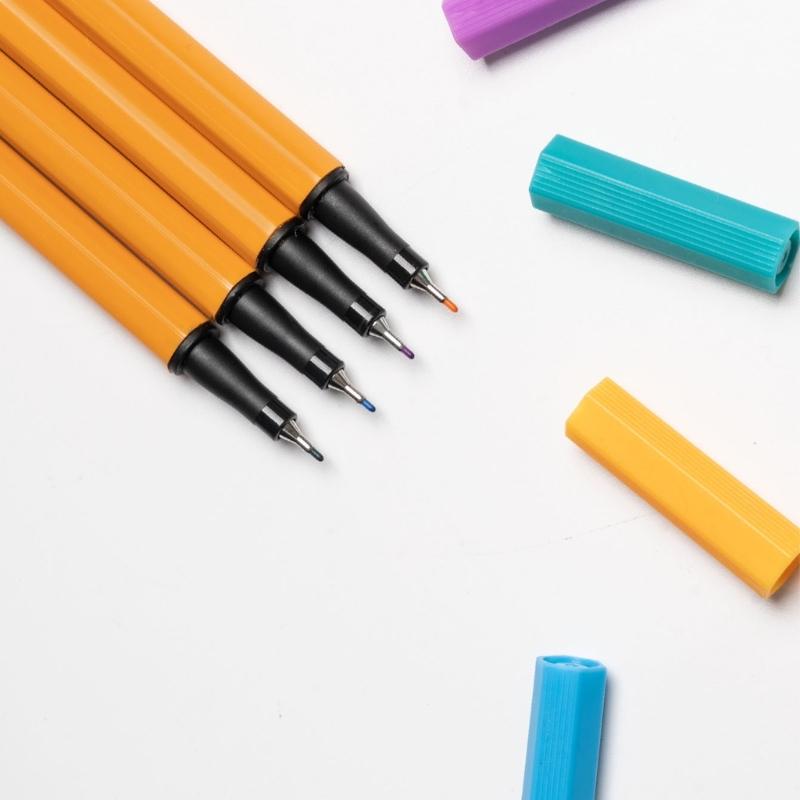 Water Based Ink Pen Precisions 0.4mm Tip Artist Markers For Detailed Drawing Writing Coloring Projects