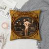 Rauw Alejandro Playa Saturno Singer Pillow Case Square DoubleSided Printing Sofa Cushion Cover Pillowcase Bedroom Bedside