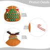 Cute Wall Mounted Felt Christmas Tree Advent Calendar with Easy Setup