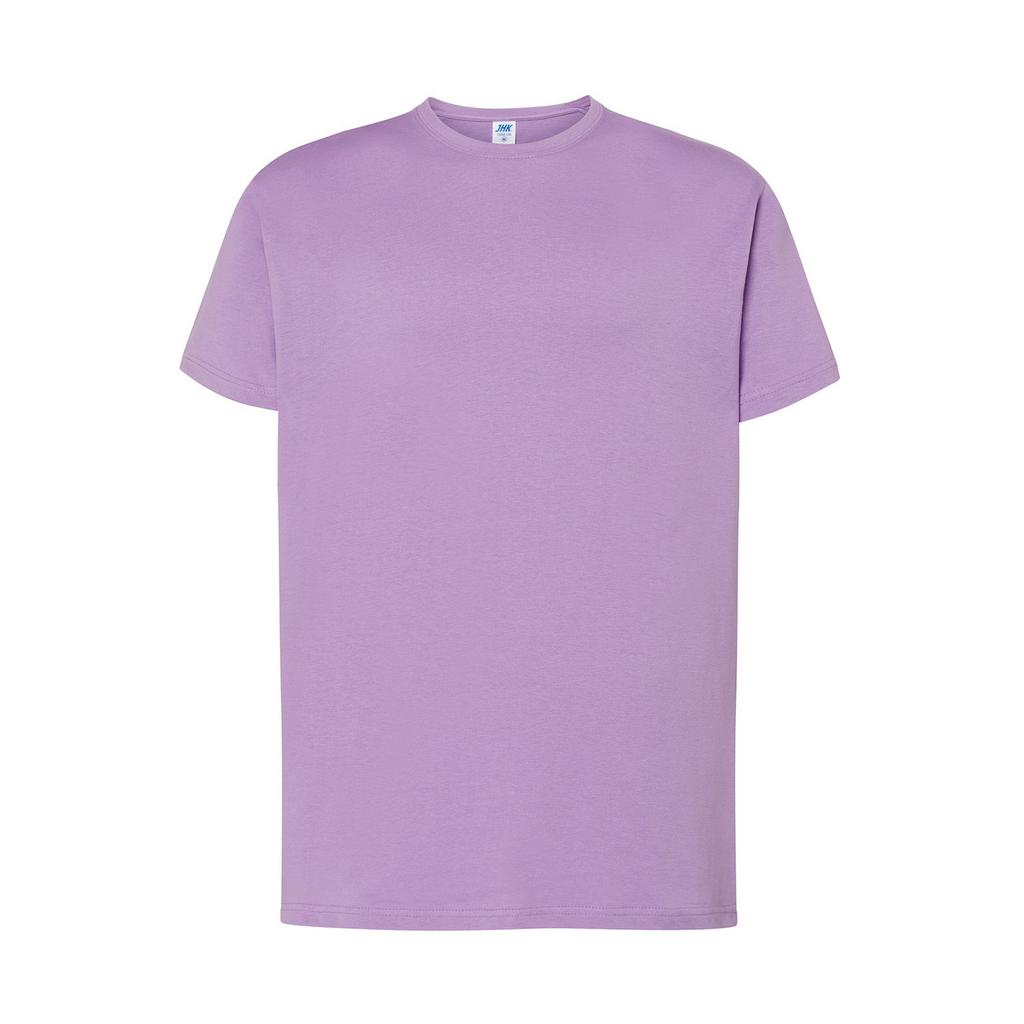 JHK Mens Plain Heather Regular T-Shirt