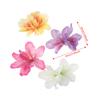 Bohemia Canna Flowers Samll Hair Clips Hawaii Bridal Flowers Hair Clips Hairpins Barrette For Wedding Hair Accessories