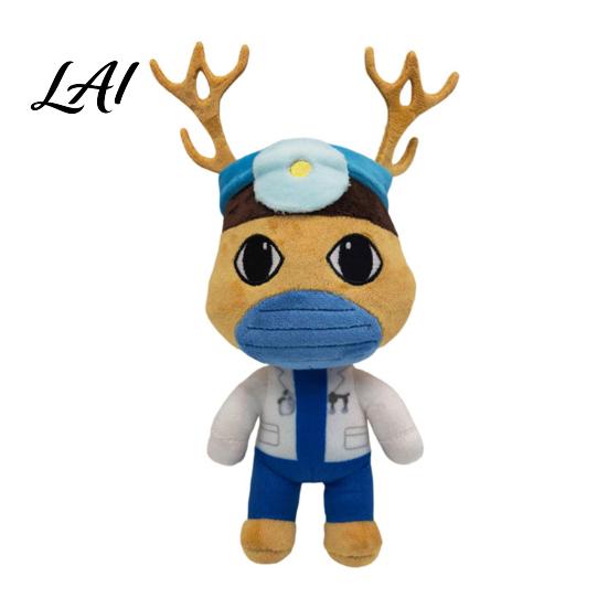 Plushie for Naptime Creepy Cute Hospital Plush Toy Soft Stuffed Animal Doll Adorable Character Collection Kids Adults Collectible Game Fans,