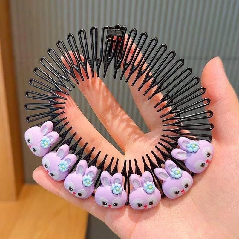 

3 шт., детская цветная расческа для волос Y2k Star, сломанная повязка на голову, заколки для волос, милый головной убор, аксессуары для волос для девочек-принцесс 3pcs