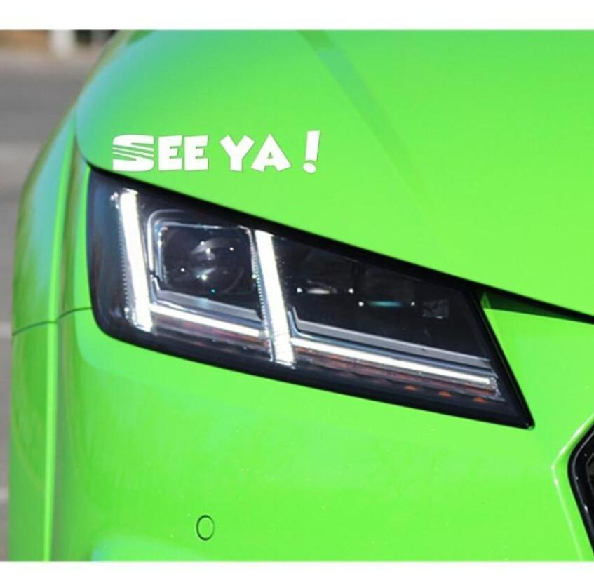 20*4 Cm Car Stying See Ya Car Sticker Wall Home Glass Window Door Laptop Sticker
