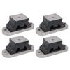 4 Stück Motorhalter Gummi Ersatz für FX 140 2002-2006 67X 44517 00 8P Reduziert Motorvibrationen