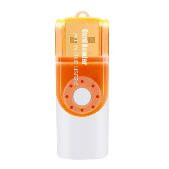 

SD/MS/TF/M2 Устройство чтения карт памяти «четыре в одном» Высокоскоростная передача Многофункциональный адаптер Легкое устройство чтения карт памяти для MS