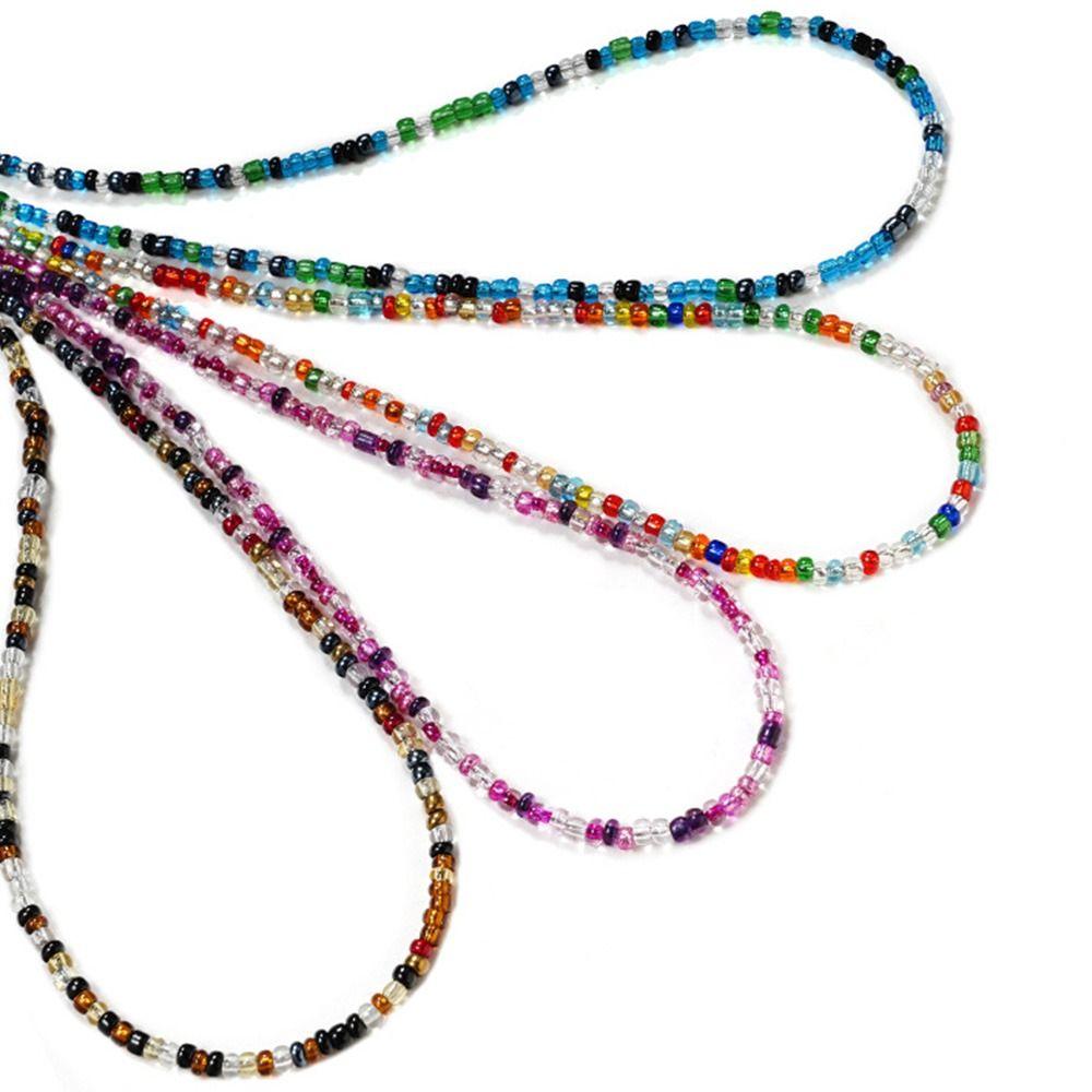 Organic Glass Eyeglass Mask Sunglasses Chains Anti-Lost Glasses Cord Holder  for Women Lady Girls
