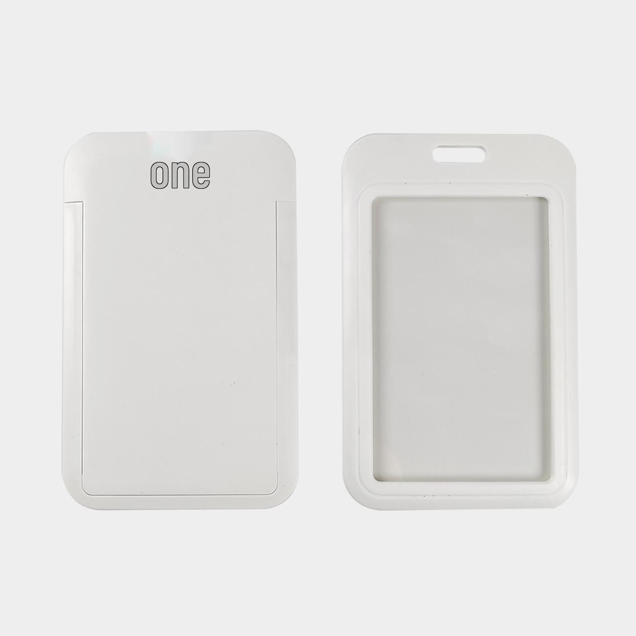 

Student Campus ID and Access Card Holder for Bus, Meal, Room Cards - Hard Shell, Custom Printing Available.