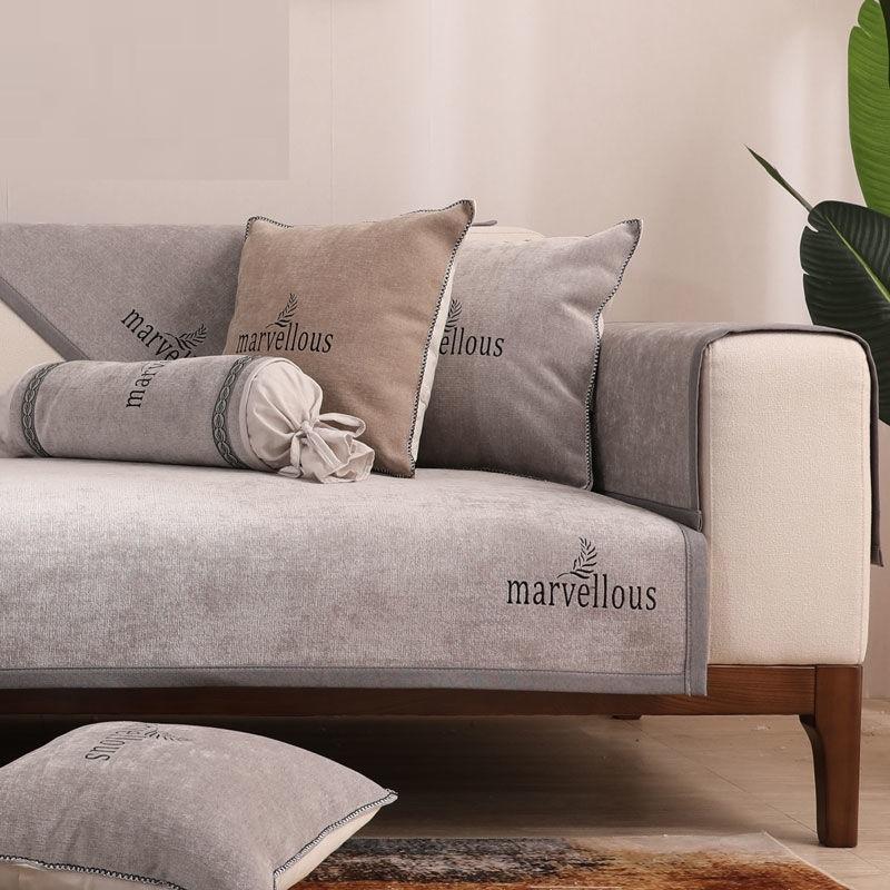 Высококачественный мягкий секционный чехол для дивана — фото 10