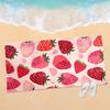 Modern Strawberry Pattern Quick Dry Towel, Absorbent for Pool Swim Yoga Travel Camping Bathroom