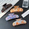 Elegant Korean Large Acetate Hair Claw Clip Versatile For Chic Updos And Hairstyles