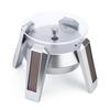 Rotating LED Solar Display Stand for UFO Spaceship Models, Jewelry, and Phone Video Shooting