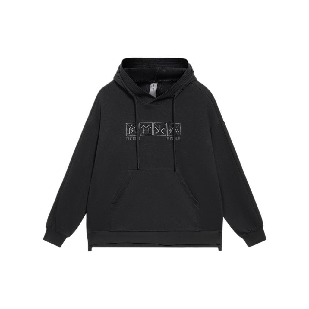 Li Ning Li Ning X Jackie Chan Sweatshirt Men s Black AWDRA13-3 M