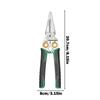 Wire Stripper Multifunctional Cable Cutting Pliers With Electricity Measurement Home Improvement Electrical Tools For Automotive