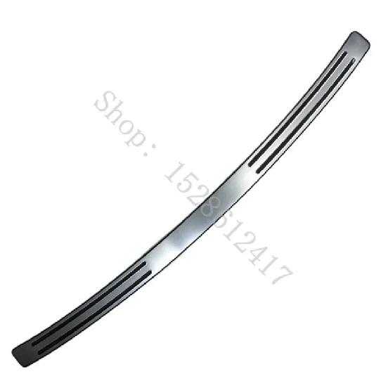 For Mitsubishi Outlander 2009-2012 car accessories Rear Door Bumper Protector sill plate Protector Sill Rear boot guard Trim