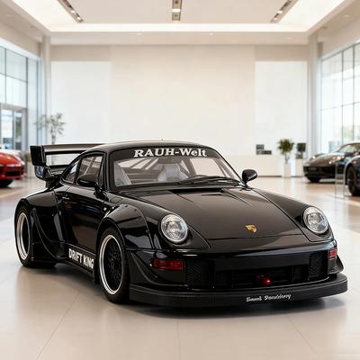1:22 993 RWB 911 Supercar Alloy Model Car Toy Diecasts Metal Casting Sound and Light Car Toys For Children Vehicle
