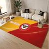 Personalized Crystal Velvet Carpet Brentford Football Pattern Non Slip Floor Rug
