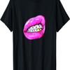 Pink Lips T-Shirt Smile with Gold Tooth Hoodie Make Money T-Shirt