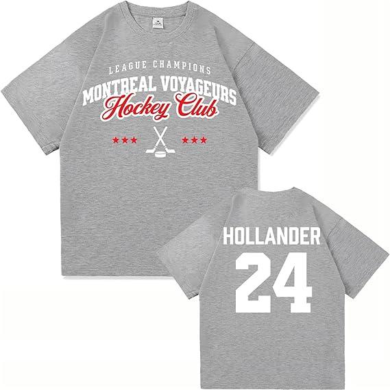 24 Hollander T Shirt Fashion MenWomen TV Heated Rivalry Ilya Rozanov 81 TShirt Tees Retro Print Short Sleeve Loose