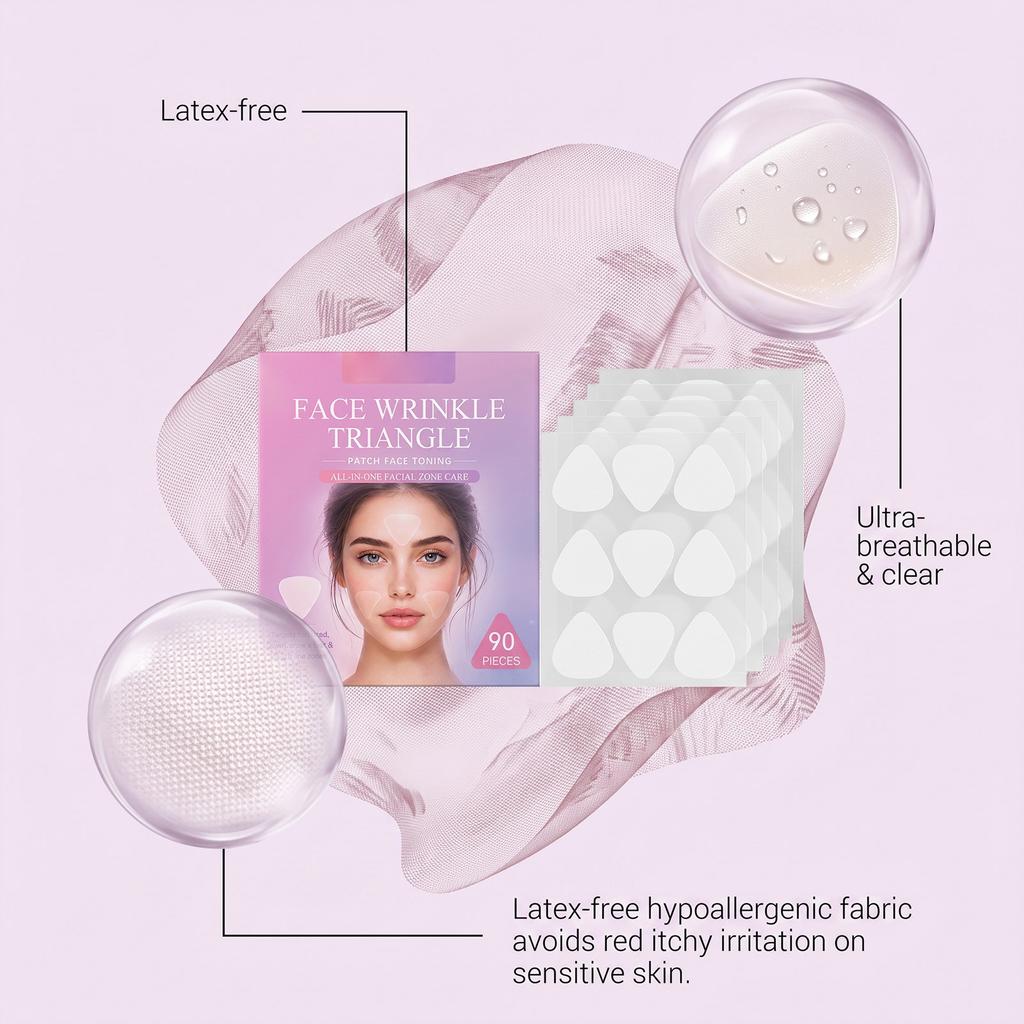 Facial Smoothing Patches – Face Stickers for Daily Routines