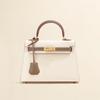Passende Tasche Damen Mini-Rindsleder-Tasche Neues Palmenmuster Einzel-Schulter-Crossbody Zweite Generation Pendeln