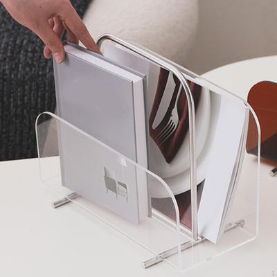 Clear Acrylic Magazine Holder for Home And Office Organization