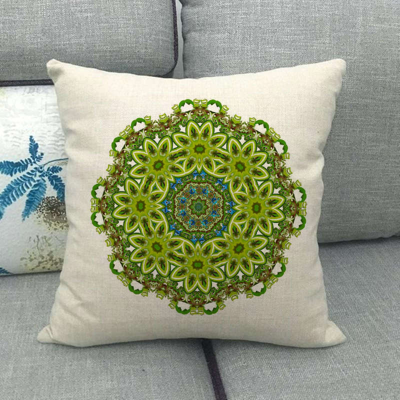 Pattern Geometric Pattern Series Digital Printing Short Plush Pillow Covers For Car Sofa Office Cushion Cover Home Goods