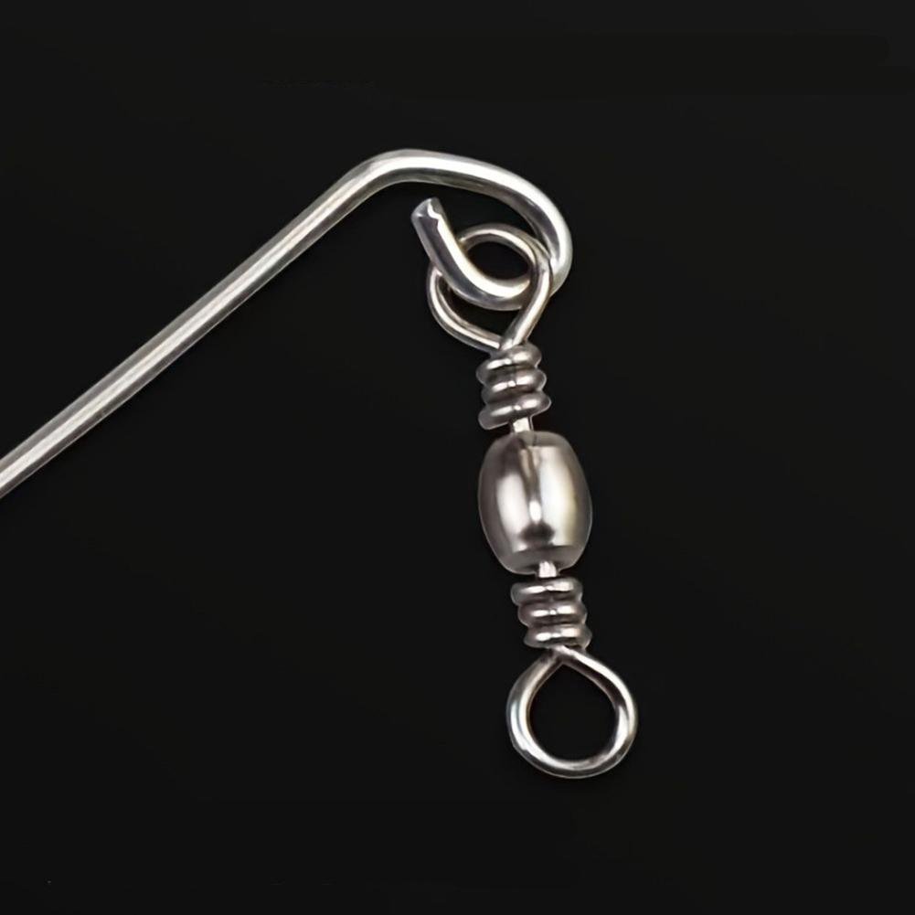 10PCS 15/20/30/40CM Luminous Curved Blade Balance For Sea Fishing Stainless Steel Single-Blade Balance Hook Divider Fishing Gear