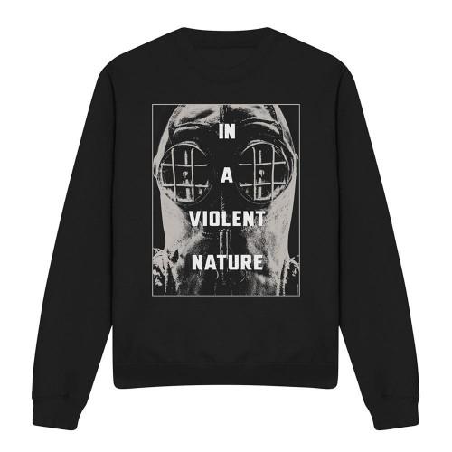 In A Violent Nature Unisex Adult Large Mask Sweatshirt
