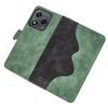 For Honor 400 Smart 5G/4G/X7d 4G Wallet Case Leather Phone Cover Splicing Color