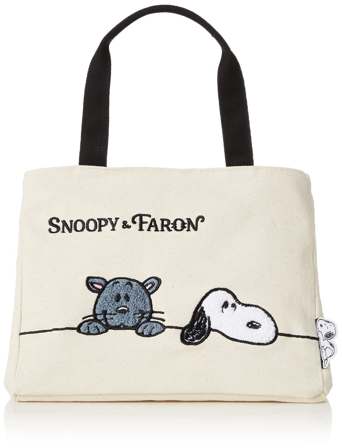 

Snoopy Side Button Mini Tote Bag Canvas Bag PEANUTS PN109 Snoopy Furlong [Siffle] Women s &
