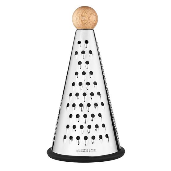 4-Sided Box Cheese Grater Stainless Steel Potato Carrot Shredder Multi-Function Kitchen Tool for Julienne Slicing Zesting