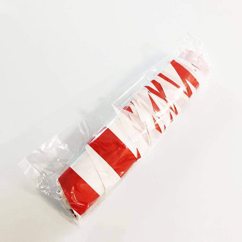 30m Red-White Striped Circus Carnival Pennant Bunting for Parties and Decorations