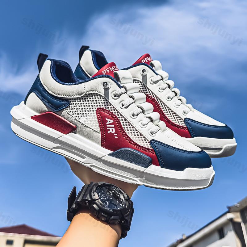 Men's Casual Sneakers Outdoor Mesh Slip-on Fashion Breathable Soft Man Walking Shoes Lightweight Comfortable Running Sport Shoes