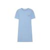 Teenie Weenie Women's 2025 Summer Bear Embroidered A-Line Short Sleeve Dress
