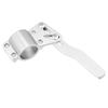 X AUTOHAUX Blunt Car Direction Indicator Extension Steering Wheel Extension Turn Rod Positioning Kit Rod Extension 2pcs Silver Tone