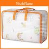 Pvc Moving Storage Bag With Handles For Bedroom And Travel Organization
