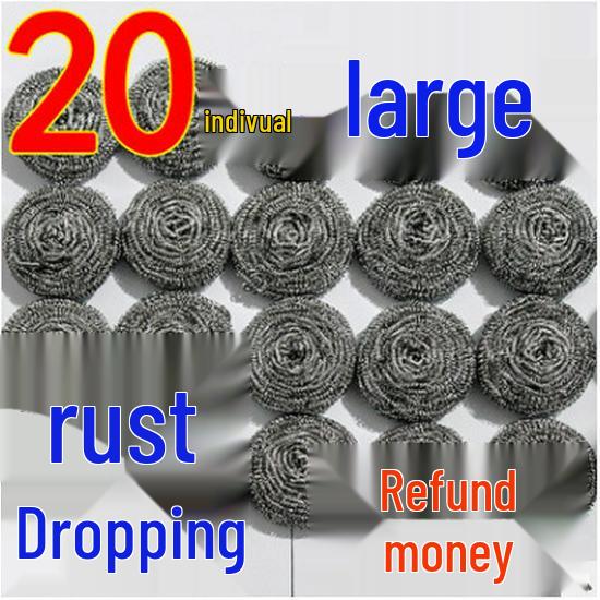 Stainless Steel Kitchen Cleaning Wire Brush and Scrubber Small