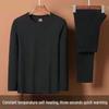 Unisex Double-Sided German Velvet Base Layer Set for Autumn, Winter & Spring