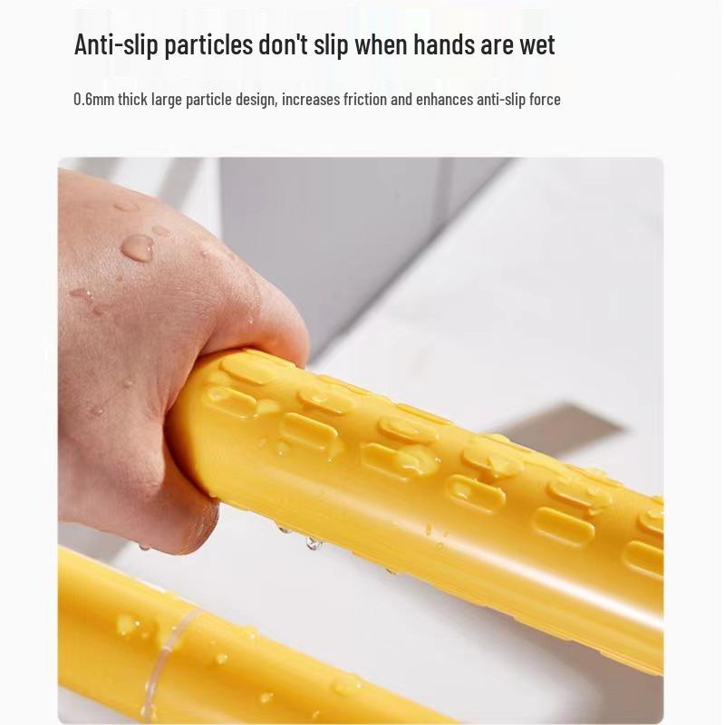 U-Shaped Bathroom Handrail for Disabled & Elderly - Thickened, Barrier-Free Support