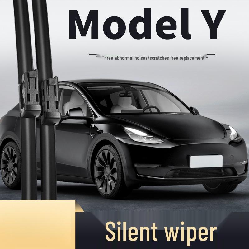 Tesla Model Y Wiper Blade and Rubber Strip Accessories for 2021-2023