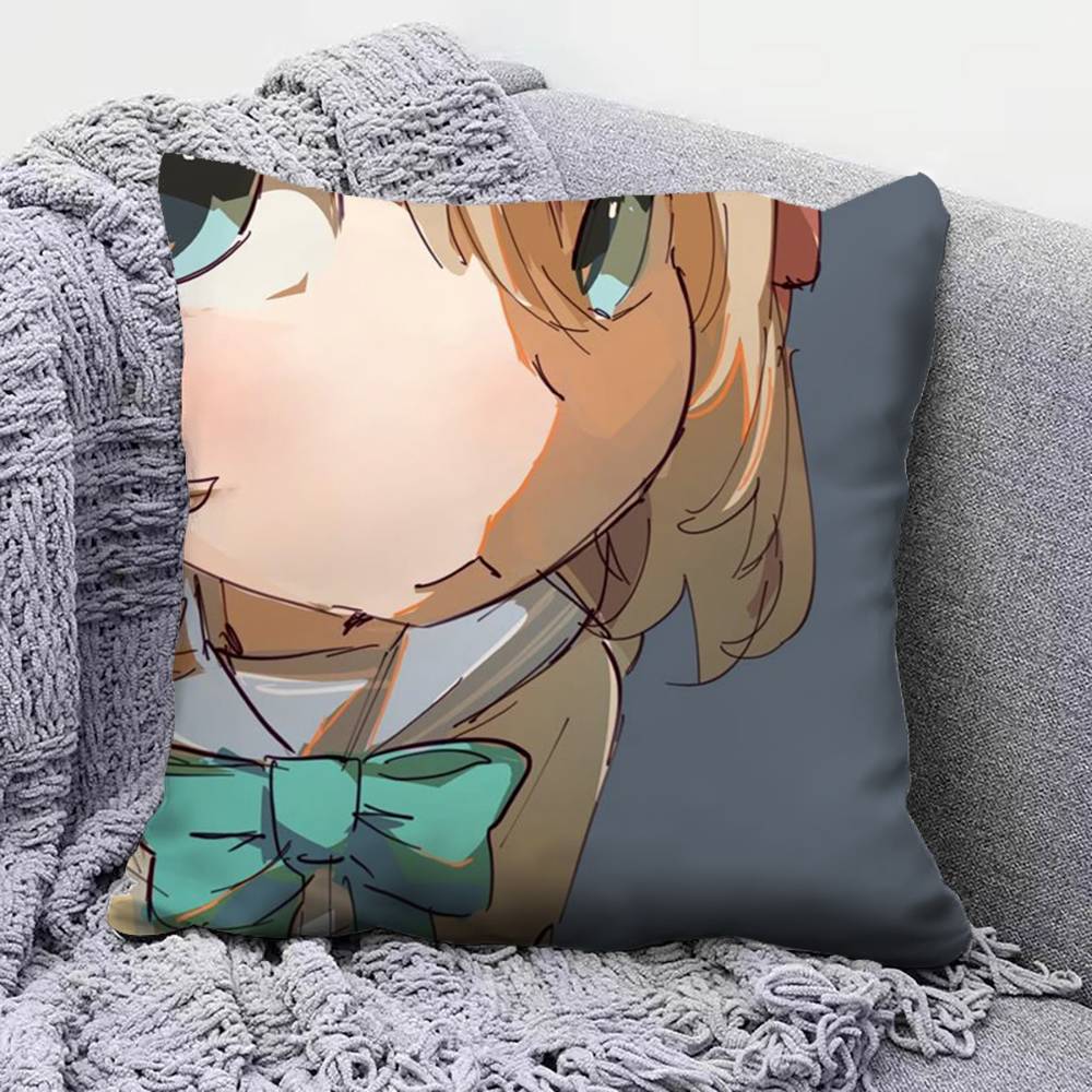 Evil Neuro Neuro Sama Vtuber Ai Pillow Covers, Home Sofa Cushion Covers And Aecorative Custom Peach skin 18*18(CM)-1Pcs