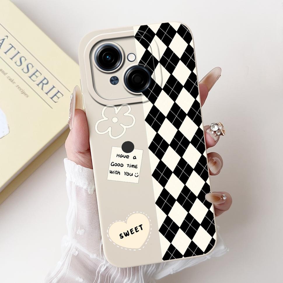 For Tecno Spark Go 1 Case Go1 Cute Cartoon Cover Soft Silicone Fundas Phone Case For Tecno SparkGo Spark Go 2025 Back Cover Capa
