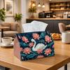 1pc Vintage Botanical Nature Tissue Box | Multi-Functional Napkin Dispenser, Two Sizes Available Suitable for Home, Parties, Car Decoration Majestic S