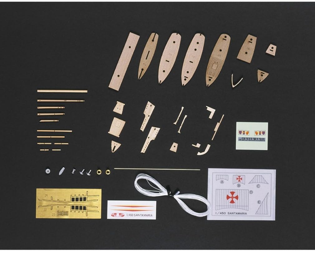 Woody Joe Ship in a Bottle No.2 Santa Maria Wooden Model Assembly Kit (Ship)