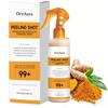 Spray Exfoliant Delicat pentru Corp cu Keratină, Acid Kojic, Curcumă, Soluție Peeling Exfoliantă, Hrănitor, Hidratant, Îngrijire Piele, Toate Tipurile de Piele