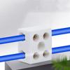 Ceramic Wiring Terminal Block Screw Wire Connector Terminals 1 In 1 Out 2 In 2 Out Ceramic Terminal Post Connector Hardware